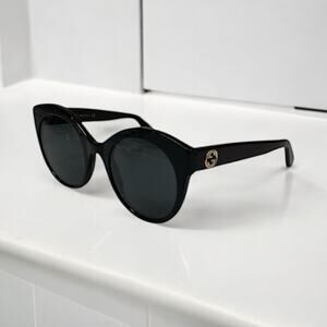 Gucci Black Cat Eye Sunglasses